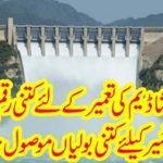 How much money is required for the construction of Diamer Bhasha Dam?