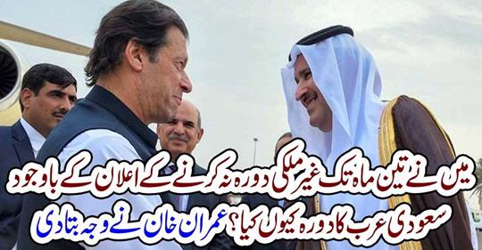 Imran Khan told the reason