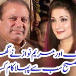 Nawaz Sharif and Maryam Nawaz came home