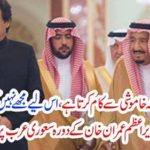 Saudi Arabia always works silently,