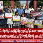 All, parties, Jammu & Kashmir, Forum, France, raised, a, protests, in, favor, of, Kashmiris, before, UN, Office