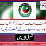 Pakistan, Tehreek e Insaf, announced, new, President, PTI, sindh, after, resignation, of, ex-president