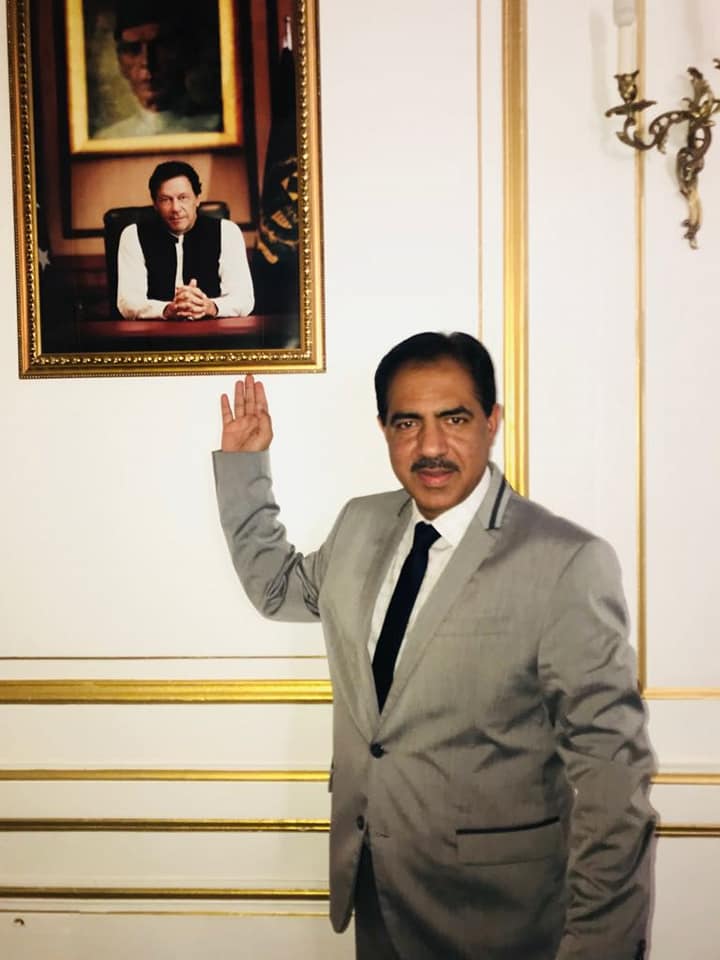 Pakistan, Embassy, France, admired, Prime Minister, of, Pakistan, Imran Khan, in, very, Different, way, photos, shared, by, Ibrar Kayani, Senior, Leader, PTI, France