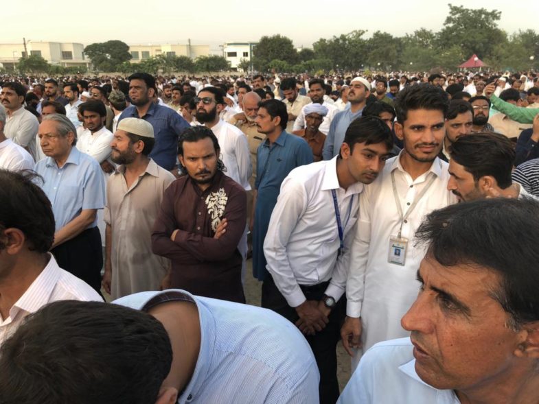 MIAN MUHAMMAD HANIF, CE, PMLN, FRANCE, PARTICIPATED, IN, FUNERAL, PRAYER, OF, BEGUM KALSOOM NAWAZ