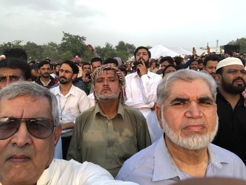 MIAN MUHAMMAD HANIF, CE, PMLN, FRANCE, PARTICIPATED, IN, FUNERAL, PRAYER, OF, BEGUM KALSOOM NAWAZ