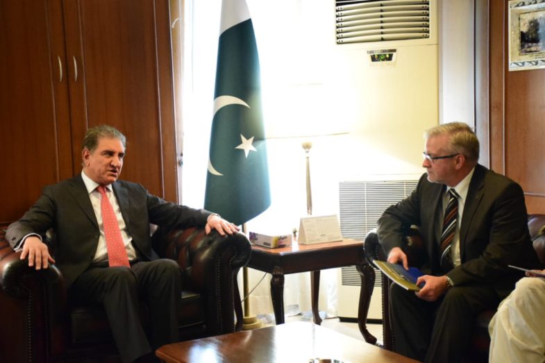 european-union-observers-of-election-2018-meet-foreign-minister-shah-mehmood-qureshi-today-presented-final-report-of-election-2018