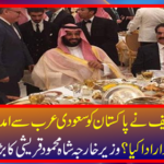 External Affairs Minister Shah Mehmood Qureshi revealed a big deal