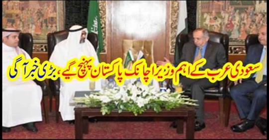 Saudi Arabia's prime minister will suddenly reach Pakistan, he will come up with a big news