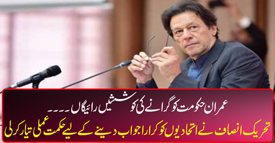 Imran's efforts to destroy the government