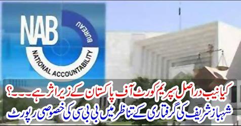 The BBC's special report in connection with the arrest of Shahbaz Sharif