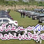 In the second phase, which vehicles are offered for auction? Announced