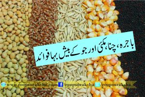 Benefits of millet, sugar, maize and whatever