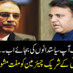 Fadad Chaudhry gave free consultation to the PPP's co-chairman