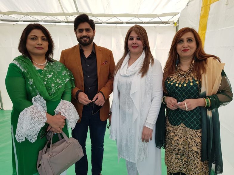 umari baig, reknown, political, and, social, personality, on, successful, Pakistan mela, and, thanked, the, participation, of, PTI, leaders, Ibrar ul Haq, and, senator, faisal javed khan