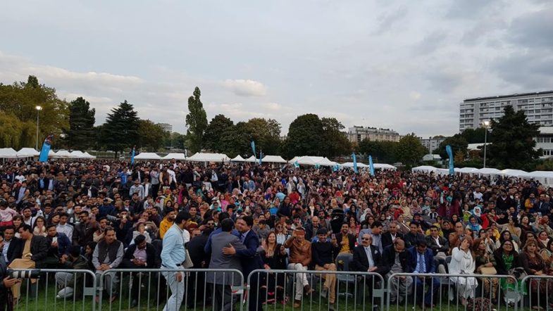 umari baig, reknown, political, and, social, personality, on, successful, Pakistan mela, and, thanked, the, participation, of, PTI, leaders, Ibrar ul Haq, and, senator, faisal javed khan