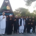 Matam, ki, sada, jaloos e alam, and, shabih e zooljinnah, at, haideryabad, house, of, subedar, haji asghar haidery