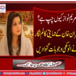 Why is Maryam Nawaz silent?