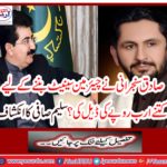 How many billion rupees have been dealt with by Sadiq Sanjani to be Chairman Senate? Salim Safi