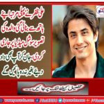 Ali Zafar shared his hand-made mother-in-law on social media for the first time