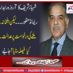 Shahbaz Sharif's 7-day rally passed remand.