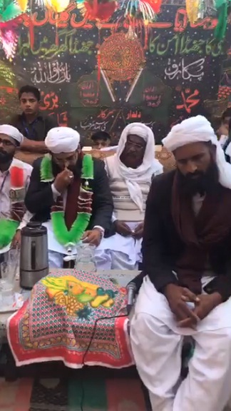 centeral, jaloos, jashan e eid milad un Nabi. S.A.W.W. at, Rania Chichian, Lala Musa, Qari Farooq Ahmed, headed, the, main , Jaloos