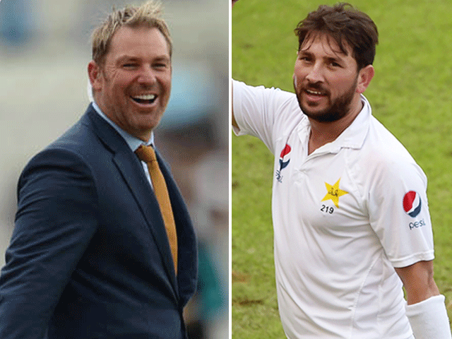 Shane warne tie the mapping bridge of Yasir Shah