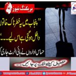Security High alert on the report of female suicide bomber's entry in Punjab