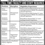 Indus University Jobs 2018 for IT, Admin & Teaching Faculty 12 November, 2018