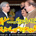 Nawaz Sharif has 10 years sentence but also ..