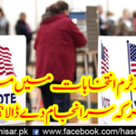 What did Muslims put in the election of American moderate elections? Get it