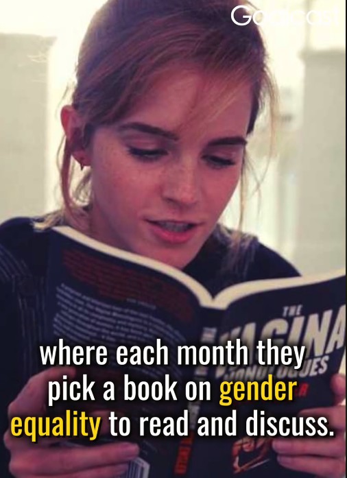 Emma, Watson:, The, Bookworm, with, a, Magic, Spell Inspired, by, this, incredible, life, story? Finally, a, famous, woman, that, cares, about, her, education, not, her, look