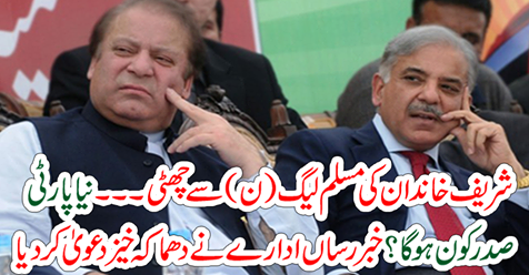 Sharif's family members leave the PML-N