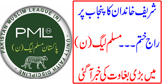 In the PML (N), a major insurgency was reported