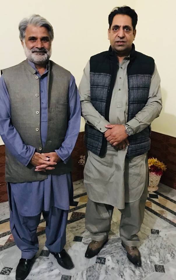 CH MUHAMMAD RAZAQ DHAL, PRESIDENT, PPP, FRANCE, VISITED, CHICHIAN, LALA MUSA, HOUSE, OF, QARI FAROOQ AHMED, FAROOQI, SENIOR, LEADER, PPP, FRANCE