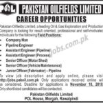 Pakistan Oilfields Ltd (POL) Jobs 2018 for Jr & Senior Officers, Engineers & Other Staff 12 November, 2018