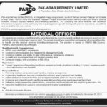 Pak-Arab Refinery Ltd (PARCO) Jobs 2018 for Medical Officers 12 November, 2018