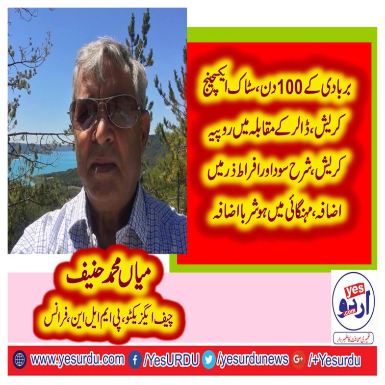 MIAN MUHAMMAD HANIF, CHIEF EXECUTIVE, PMLN, FRANCE, ON, BAD, GOVERNANCE, AND, PAKISTAN, SITUATION, AFTER, 100, DAYS