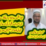 HUSSAIN ZAREEF KAZMI, PRESIDENT, PTI, LABOR WING, FRANCE, SAYS, OPPOSITION, BUSY, IN, BASELESS, PROPAGANDA
