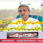 The separate province will be, but ... Jehangir Tare gave a great surprise to the people of South Punjab