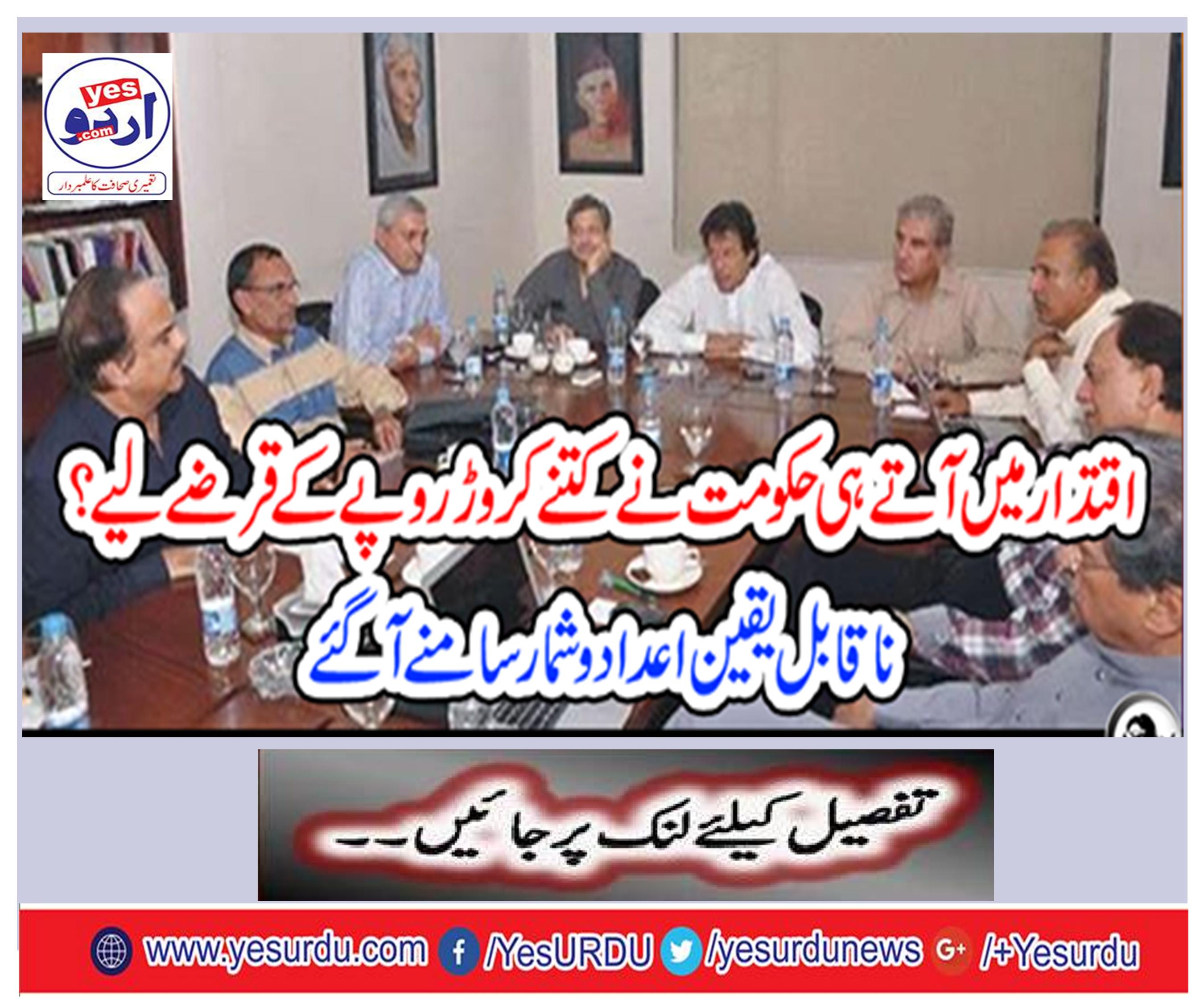 How many rupees have the government loaned to power? Incredible figures have come up
