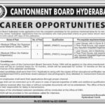 Cantonment Board Hyderabad Jobs 2019 for Lady Medical Officers