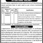 PO Box 707 Public Sector Organization Jobs 2019 for Academic Assistant and Security Guards