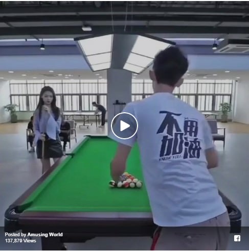 This girl is a master of the game