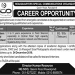 Headquarters Special Communications Organization (SCO) Jobs 2019 for IT / Field / System Engineer Post
