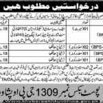 PO Box 1309 KP Jobs 2019 for Junior Stenographer, Naib Qasid & Other Support Staff