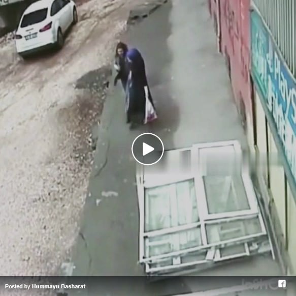Sudden accident - two young girls injured