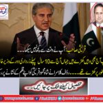 Rauf Klasra put Shah Mehmood Qureshi on his pen target