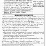 Islamia College Peshawar Jobs 2019 for 38+ Teaching Faculty Posts