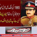 What was the role of the late General Hameed Gul in the 1965 war?