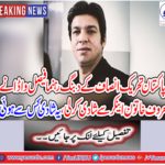 Pakistan Tehreek-e-Insaf's boss Faisal Vada married a leading female anchor,